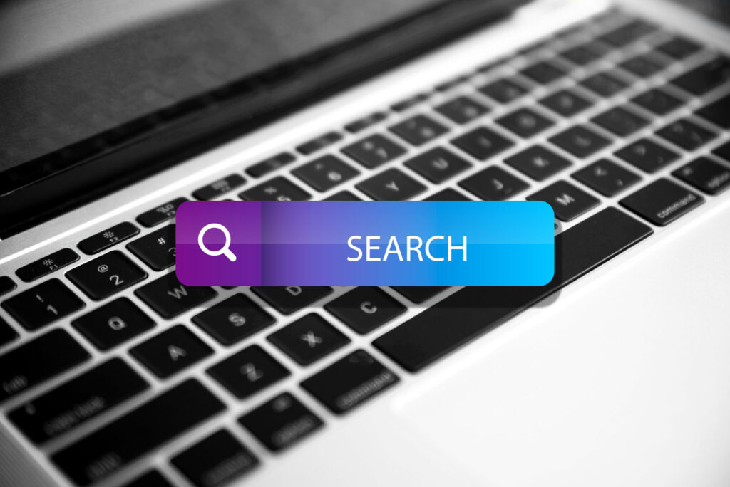 homepage concept with search bar 2048x1367 1 Google Business Profile: How to Set It Up Step by Step marketingová agentúra